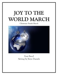 Joy To The World March Marching Band sheet music cover Thumbnail